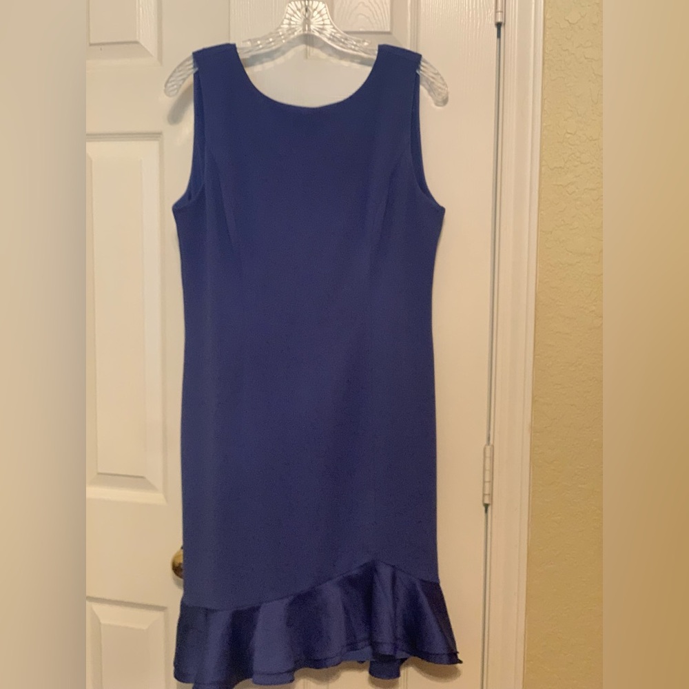 Never been worn, knee length women’s blue dress!